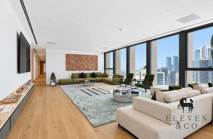 Penthouse - 4 - 5 for rent in Residence 110 - Business Bay - Dubai