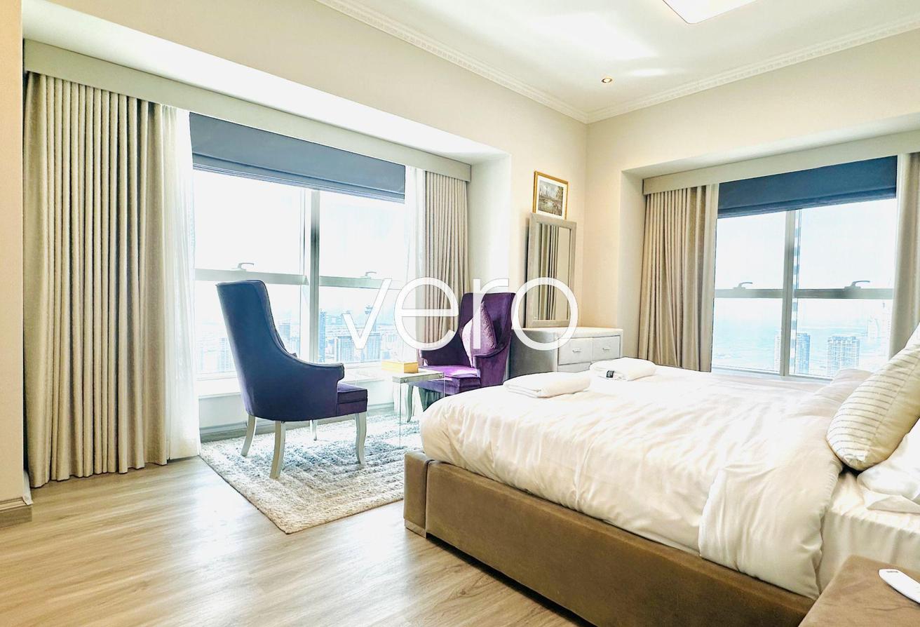 01 Layout | Penthouse w/ Full Sea view | Furnished photo 11