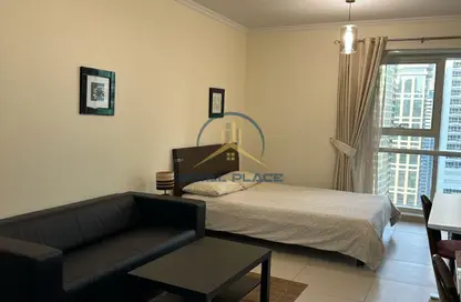 Apartment - Studio - 1 Bathroom for rent in Goldcrest Executive - JLT Cluster C - Jumeirah Lake Towers - Dubai