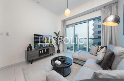 Apartment - 1 Bedroom - 2 Bathrooms for rent in Damac Heights - Dubai Marina - Dubai