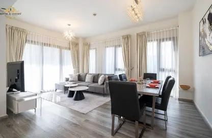 Apartment - 3 Bedrooms - 3 Bathrooms for rent in Hayat Boulevard 2A - Hayat Boulevard 2 - Hayat Boulevard - Town Square - Dubai