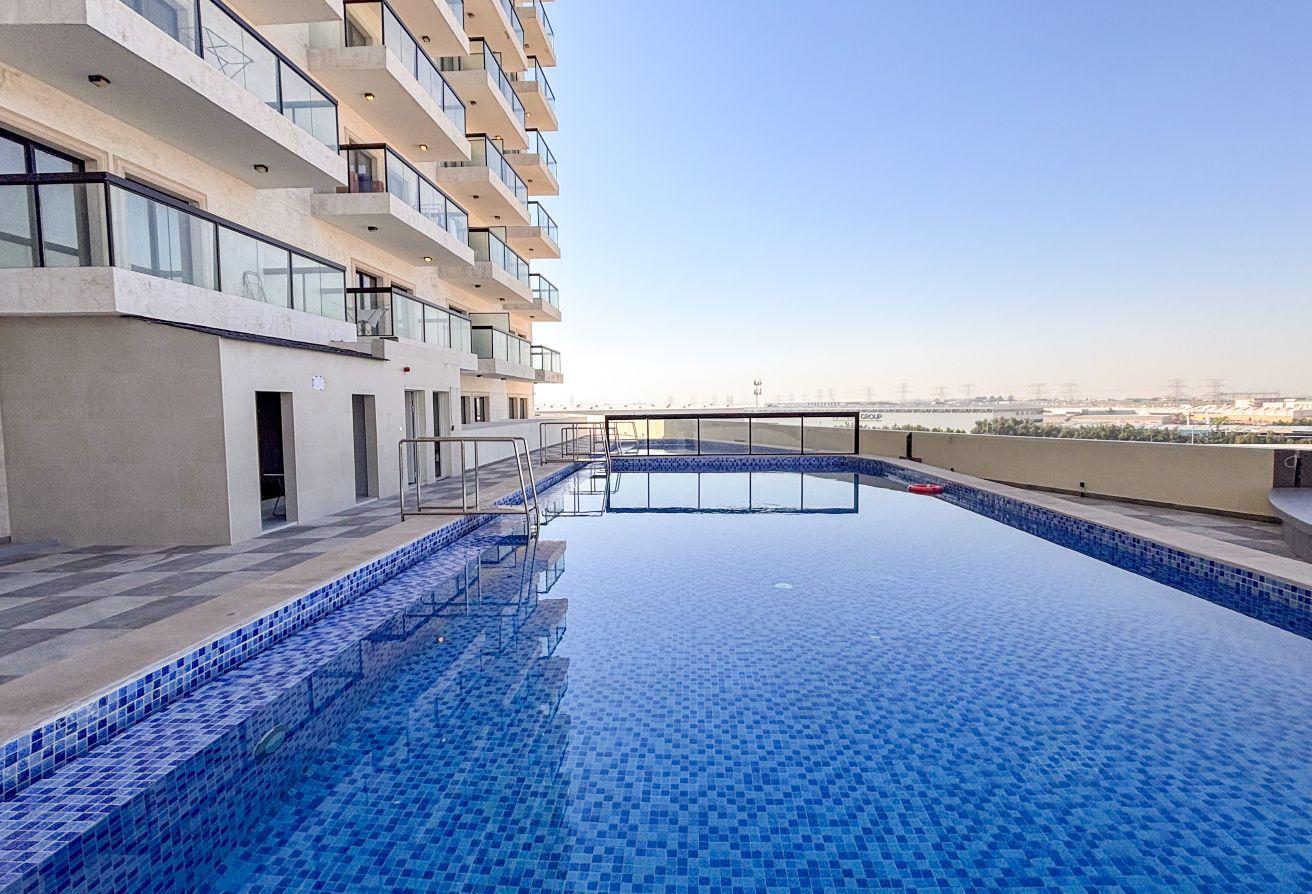 Modern Studio Near Metro | Pool, Gym & Expo Access photo 5