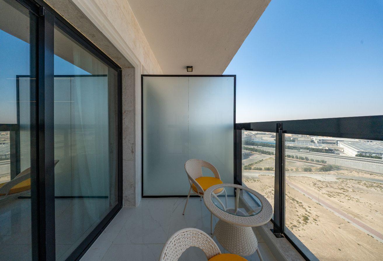 Modern Studio Near Metro | Pool, Gym & Expo Access photo 3