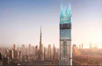 Apartment - 3 - 4 for sale in Burj Binghatti Jacob  and  Co - Business Bay - Dubai