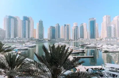 شقة - غرفة نوم - 2 حمامات للايجار في شراع المارينا - دبي مارينا - دبي