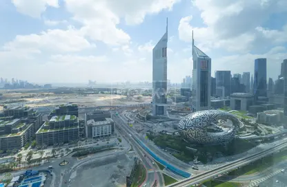 مكتب - استوديو للايجار في برج لطيفة - شارع الشيخ زايد - دبي