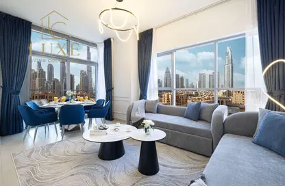 Apartment - 1 Bedroom - 2 Bathrooms for rent in Bellevue Tower 2 - Bellevue Towers - Downtown Dubai - Dubai