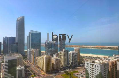 Apartment - 2 Bedrooms - 4 Bathrooms for rent in Burj Mohammed Bin Rashid at WTC - Corniche Road - Abu Dhabi
