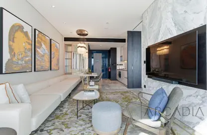 Apartment - 1 Bedroom - 2 Bathrooms for rent in One Za'abeel Tower - Zabeel 1 - Zabeel - Dubai