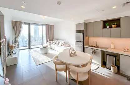 شقة - 2 غرف نوم - 2 حمامات للايجار في برج كريك جيت 1 - بوابة الخور - مرسى خور دبي - دبي