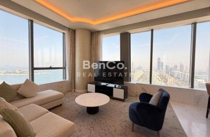 Apartment - 1 - 2 for rent in The Palm Tower - Palm Jumeirah - Dubai