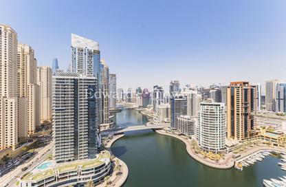 Apartment - 1 Bedroom - 2 Bathrooms for rent in Bay Central Tower Central - Bay Central - Dubai Marina - Dubai