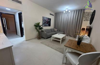 Apartment - 1 - 2 for rent in Ajman Corniche Residences - Ajman Corniche Road - Ajman