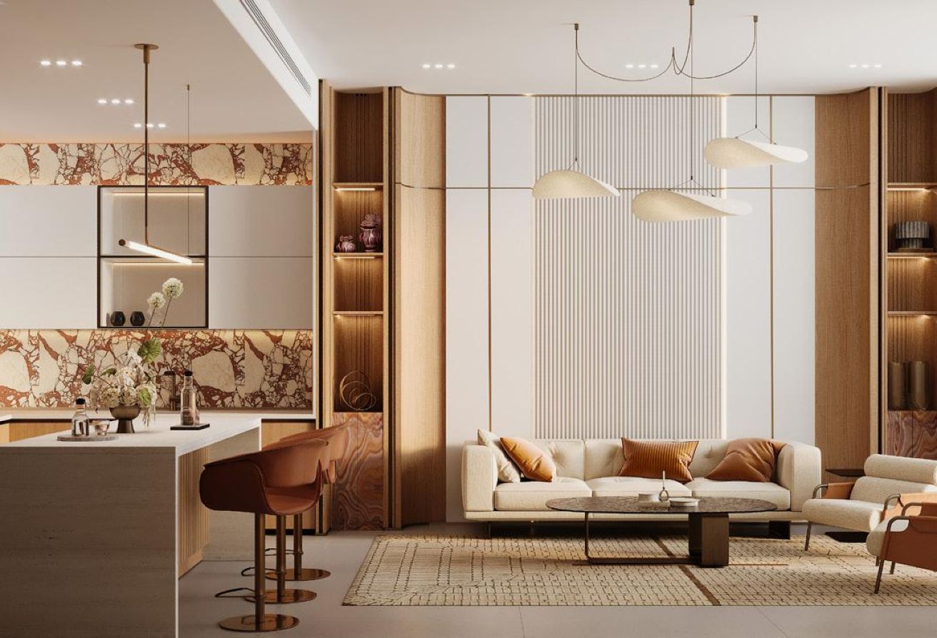 2 bedroom apartment in Binghatti Skyflame 1, Majan: 27