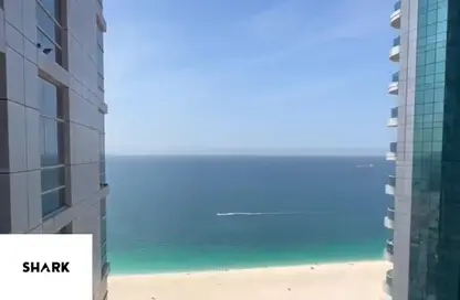 Apartment - 2 Bedrooms - 2 Bathrooms for sale in Corniche Tower - Ajman Corniche Road - Ajman