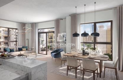 Apartment - 4 Bedrooms - 5 Bathrooms for sale in Al Jazi - Madinat Jumeirah Living - Umm Suqeim - Dubai