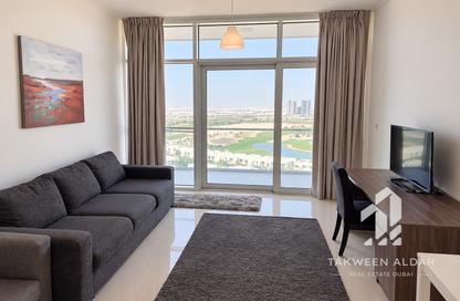 Apartment - Studio - 1 for rent in Carson A - Carson - Damac Hills - Dubai