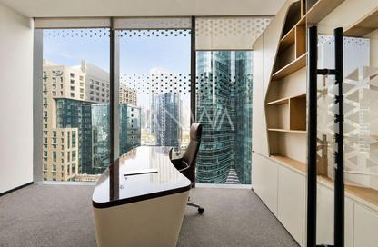Office Space - Studio - 4 Bathrooms for rent in The Opus - Business Bay - Dubai