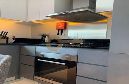 Apartment - Studio - 1 Bathroom for rent in Damac Maison Prive A - Damac Maison Prive - Business Bay - Dubai