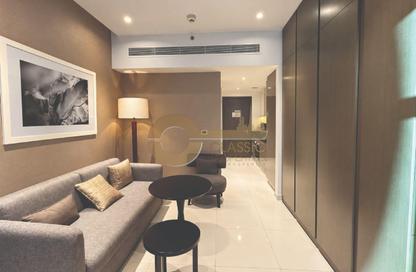 Apartment - Studio - 1 for rent in Damac Maison Prive A - Damac Maison Prive - Business Bay - Dubai
