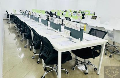 Co-working space - Studio - 3 Bathrooms for rent in Ajman One Tower 1 - Ajman One - Ajman Downtown - Ajman