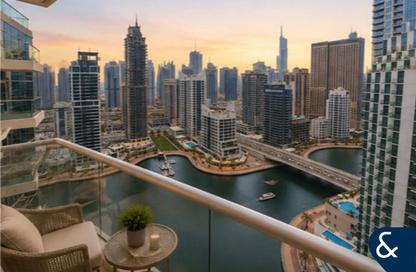 Apartment - 1 Bedroom - 2 Bathrooms for sale in Sanibel Tower - Park Island - Dubai Marina - Dubai