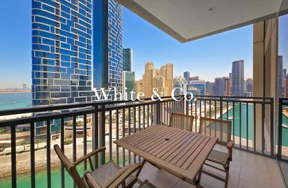 Apartment - 2 Bedrooms - 3 Bathrooms for rent in 5242 Tower 2 - 5242 - Dubai Marina - Dubai