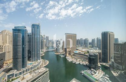 Apartment - 1 Bedroom - 2 Bathrooms for rent in Marina Quays West - Marina Quays - Dubai Marina - Dubai