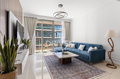 Apartment - 2 Bedrooms - 2 Bathrooms for rent in Beach Isle Tower 1 - Beach Isle - Emaar Beachfront - Dubai Harbour - Dubai