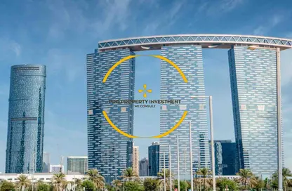 شقة - غرفة نوم - 2 حمامات للايجار في برج البوابة 1 - شمس أبوظبي - جزيرة الريم - أبوظبي