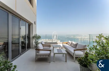 Penthouse - 4 Bedrooms - 6 Bathrooms for sale in Shams 1 - Shams - Jumeirah Beach Residence - Dubai