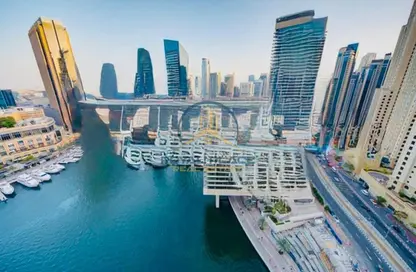 شقة - غرفة نوم - 2 حمامات للايجار في البرج الاوسط - باي سنترال - دبي مارينا - دبي