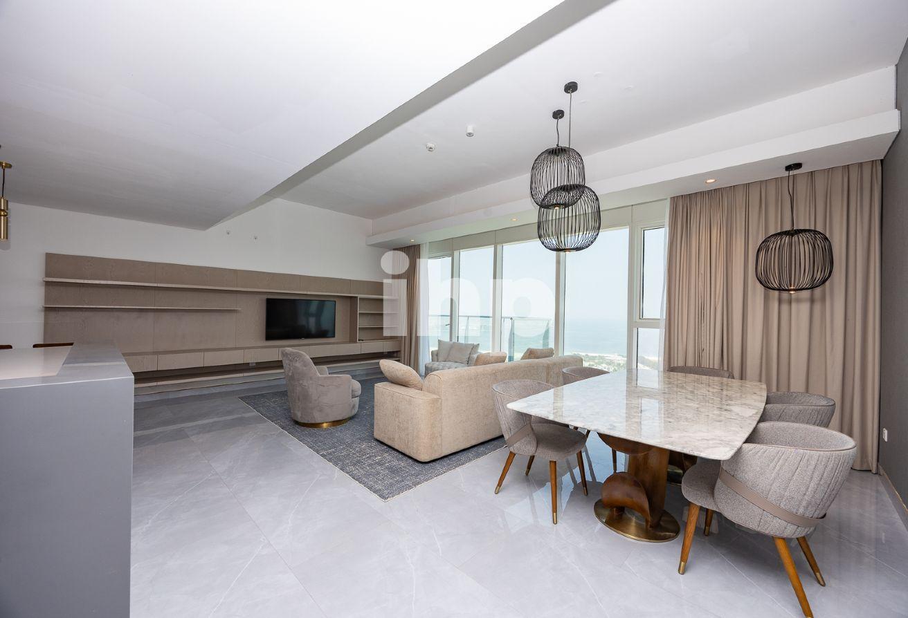 3BR | Penthouse|Panoramic Sea Atlantis & Burj view photo 8