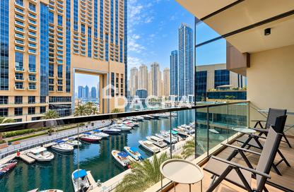 Apartment - 1 - 2 for rent in Dubai Marina Moon Tower - Dubai Marina - Dubai