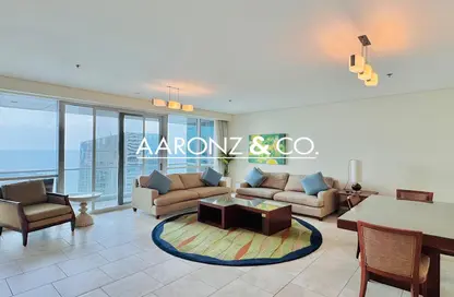 Apartment - 4 Bedrooms - 5 Bathrooms for rent in Al Fattan Marine Tower - Al Fattan Marine Towers - Jumeirah Beach Residence - Dubai