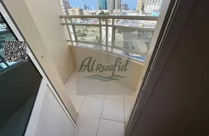 شقة - 2 غرف نوم - 2 حمامات للايجار في برج النعيمية 1 - أبراج النعيمية - النعيمية - عجمان