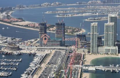 Apartment - 2 Bedrooms - 3 Bathrooms for sale in Seapoint Tower 1 - Seapoint - EMAAR Beachfront - Dubai Harbour - Dubai