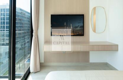 Apartment - Studio - 1 Bathroom for rent in Azizi Riviera 39 - Azizi Riviera - Meydan One - Meydan - Dubai