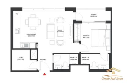 Apartment - 1 Bedroom - 2 Bathrooms for sale in Sobha One Tower E - Sobha One - Ras Al Khor Industrial 1 - Ras Al Khor - Dubai