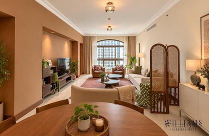 Apartment - 2 - 4 for rent in Golden Mile 2 - Golden Mile - Palm Jumeirah - Dubai