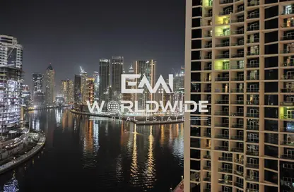 Apartment - Studio - 1 Bathroom for rent in Damac Maison Prive B - Damac Maison Prive - Business Bay - Dubai