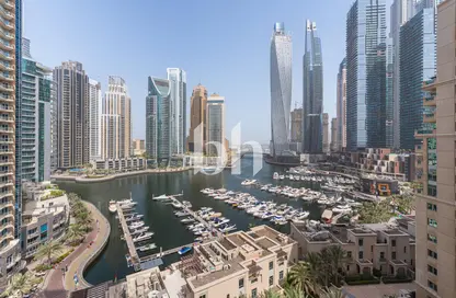Apartment - 1 Bedroom - 2 Bathrooms for rent in Al Yass Tower - Dubai Marina Towers - Dubai Marina - Dubai