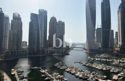 Apartment - 1 Bedroom - 2 Bathrooms for rent in Al Yass Tower - Dubai Marina Towers - Dubai Marina - Dubai