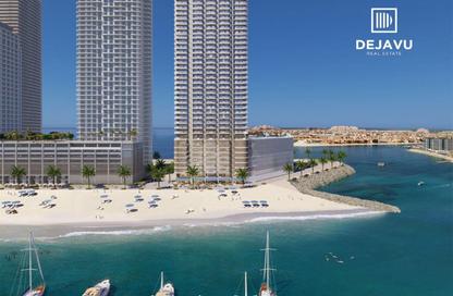 Apartment - 3 Bedrooms - 3 Bathrooms for sale in Beachgate by Address - EMAAR Beachfront - Dubai Harbour - Dubai