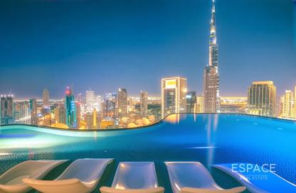 Apartment - Studio - 1 Bathroom for sale in Paramount Tower Hotel  and  Residences - Business Bay - Dubai