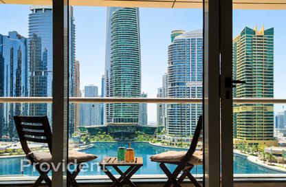 Apartment - Studio - 1 Bathroom for rent in Dubai Arch - JLT Cluster G - Jumeirah Lake Towers - Dubai