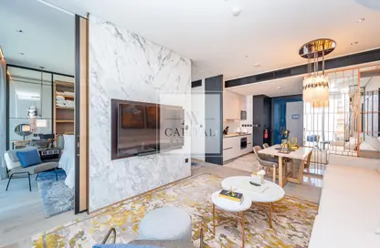 Apartment - 1 Bedroom - 2 Bathrooms for rent in One Za'abeel Tower - Zabeel 1 - Zabeel - Dubai
