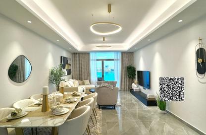 Apartment - 2 Bedrooms - 3 Bathrooms for sale in Ajman Creek Towers - Al Rashidiya 1 - Al Rashidiya - Ajman