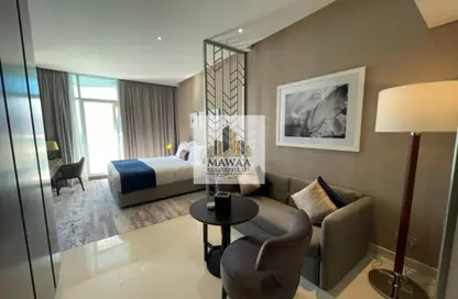 Apartment - Studio - 1 Bathroom for rent in Damac Maison Prive B - Damac Maison Prive - Business Bay - Dubai