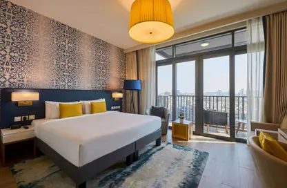 Apartment - Studio - 1 Bathroom for rent in Adagio Aparthotel Dubai - Deira - Dubai